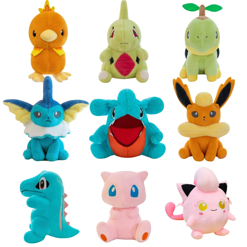 神奇宝贝大公仔毛绒玩具卡通玩偶礼物小巨鳄宝可梦公仔儿童礼物