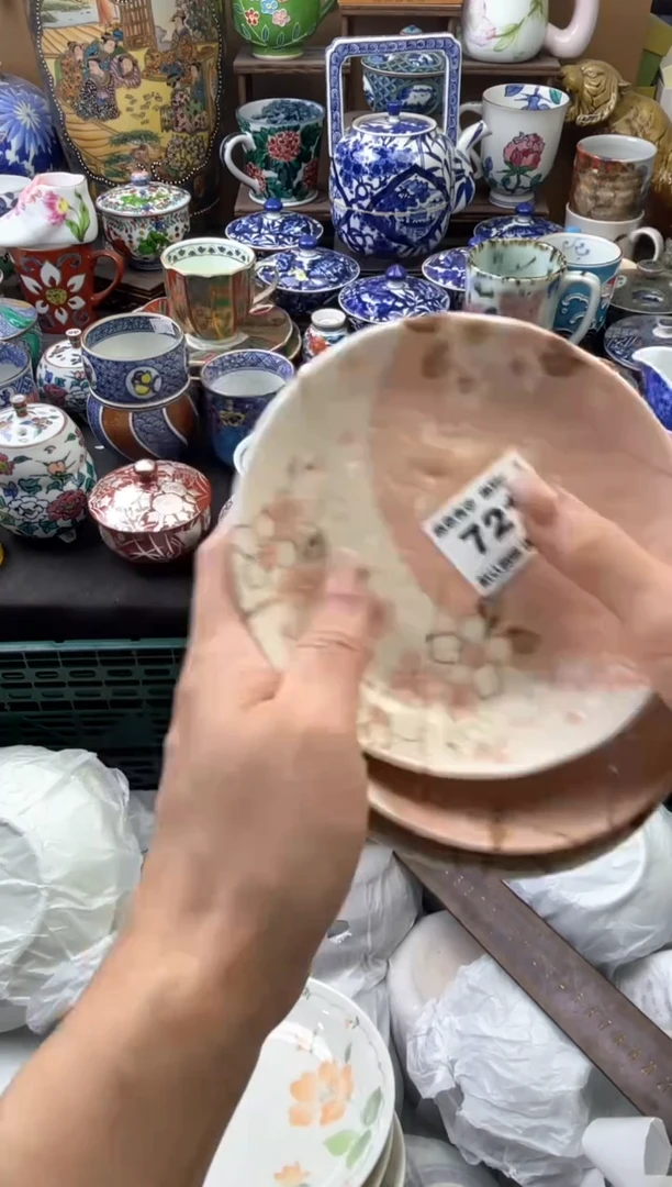 瓷片璐*721号六六工艺品瓷器
