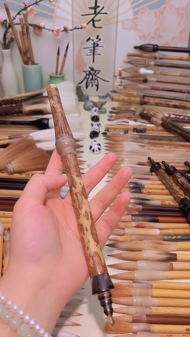 【闪购商品】定制精品梅鹿仿宋款紫毫胖头出峰2.5