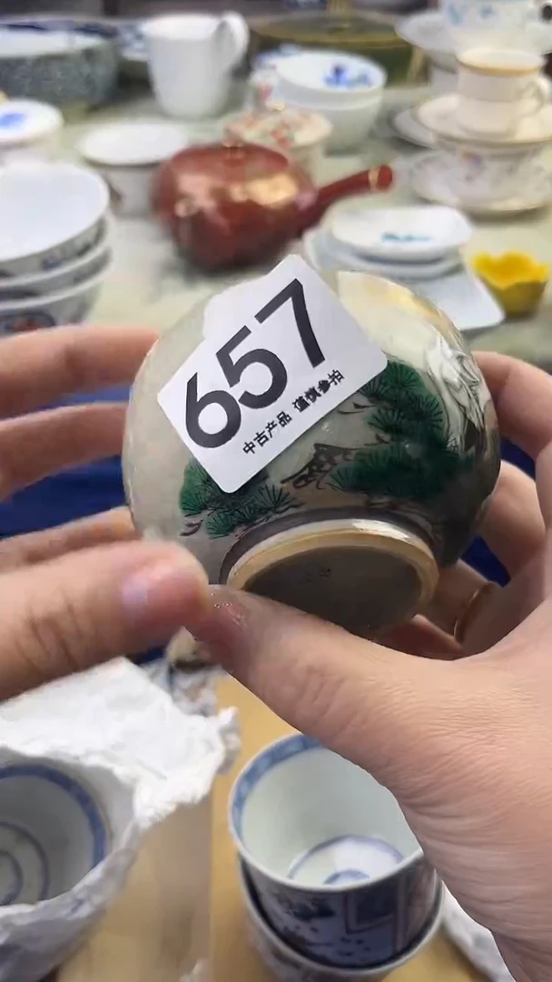 瓷片鱼*657........