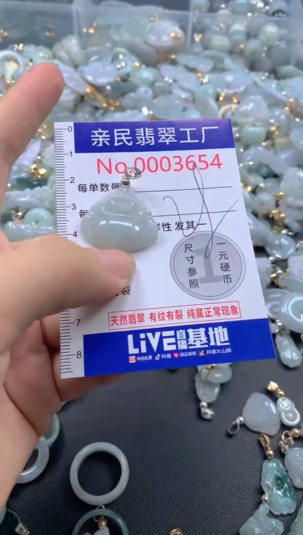 颈饰未镶嵌翡翠3654