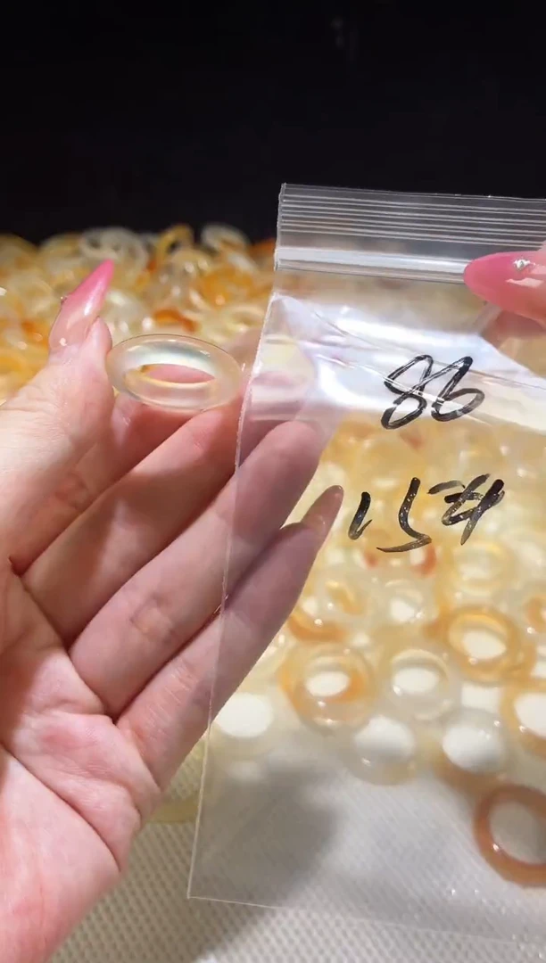 未镶嵌戒指玛瑙/玉髓86