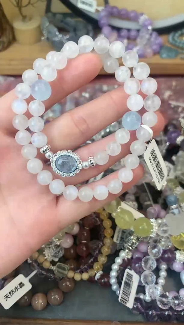 【闪购商品】月光石手链未镶嵌162手串