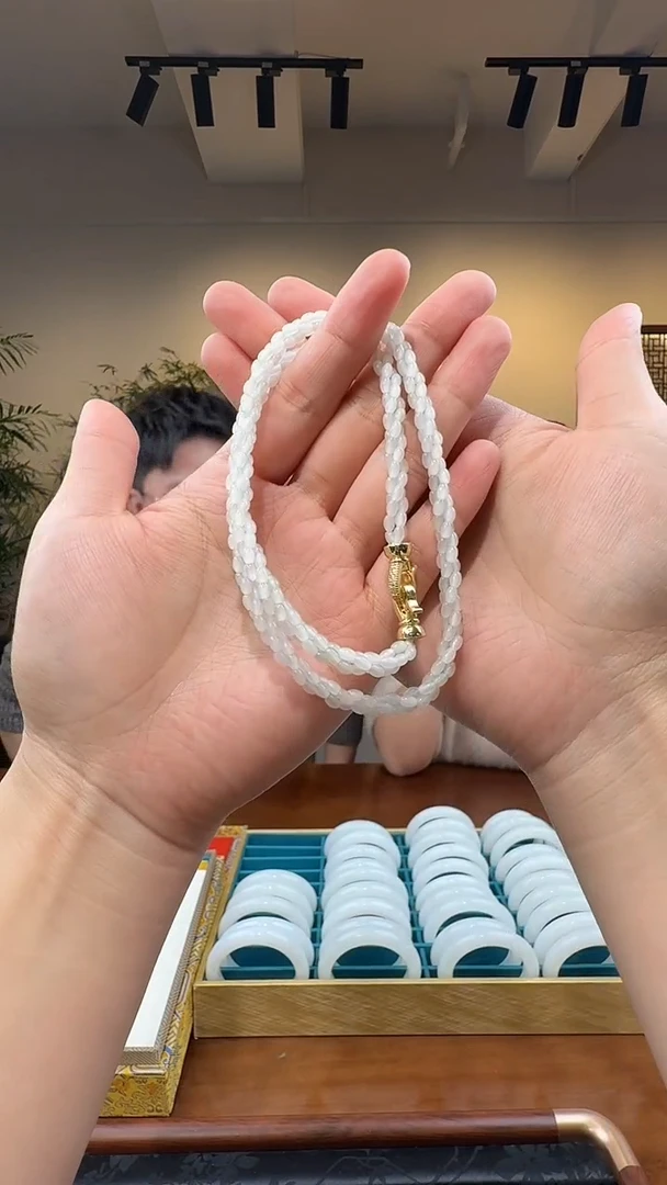 颈饰未镶嵌和田玉15-635-1.1多样性拍一发一