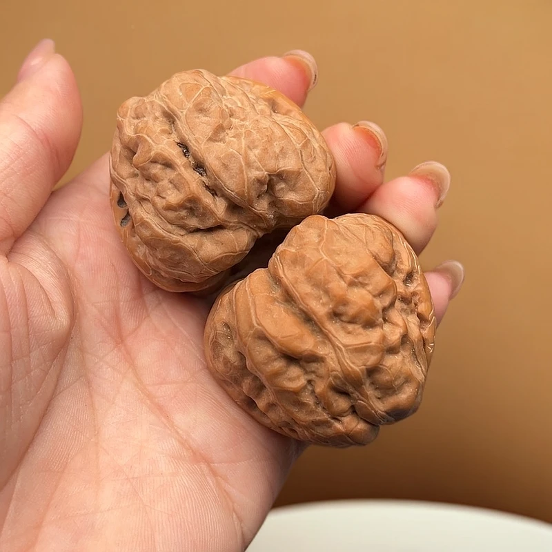 文玩核桃把件38+蛤蟆du zi