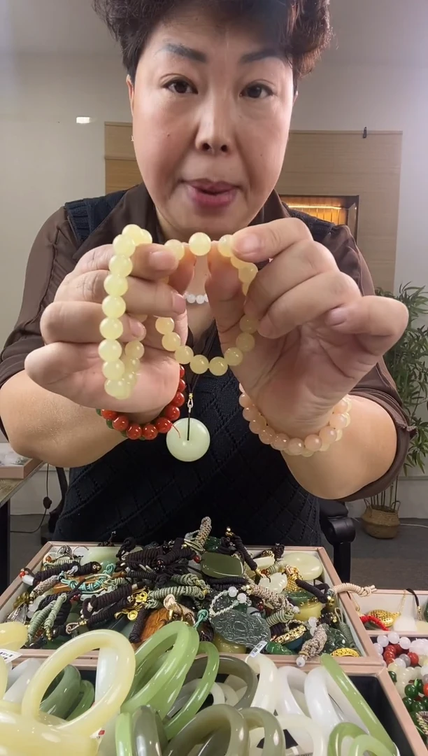 颈饰未镶嵌和田玉多样性拍一发一  0302