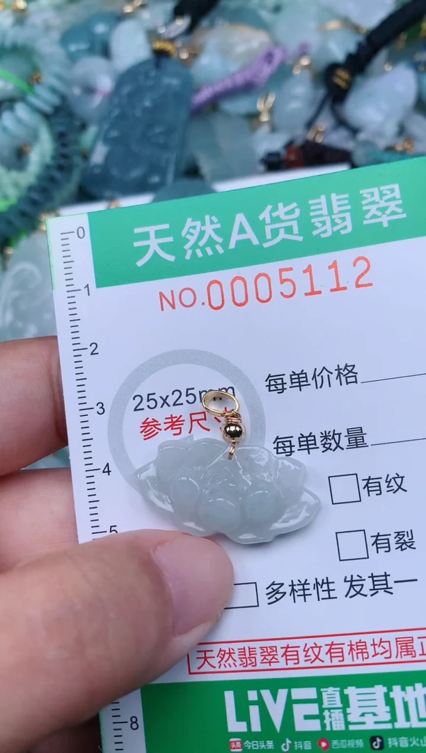 翡翠未镶嵌颈饰.0005112