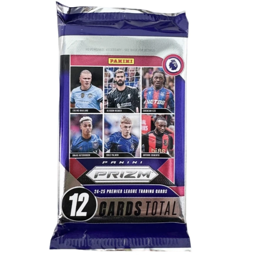 【拆盒】24-25 帕尼尼 英超 prizm Hobby单包 球星卡（下单默认代拆）