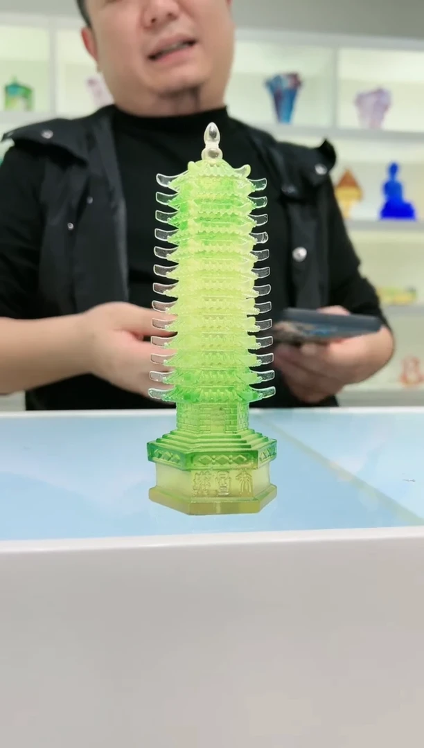 【闪购商品】茶宠古法琉璃文昌塔