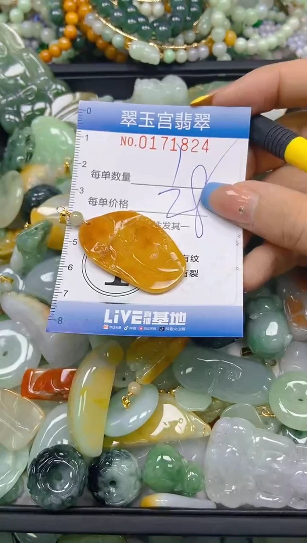 翡翠未镶嵌颈饰闪购0171824