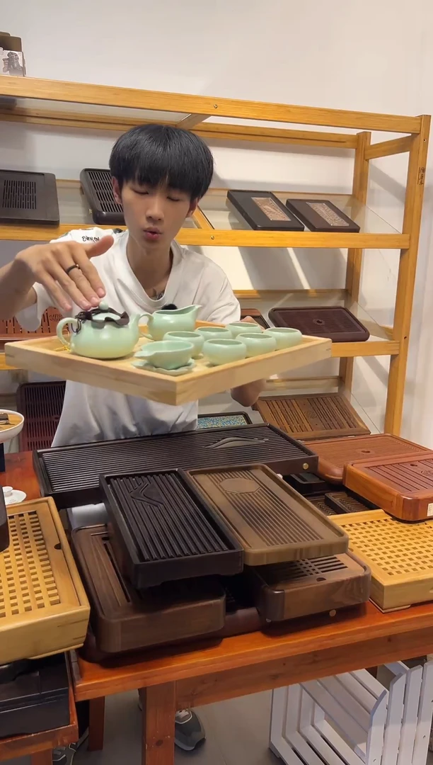 汝窑茶具一套不含托盘