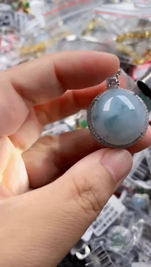 银S925镶嵌戒指翡翠111    1