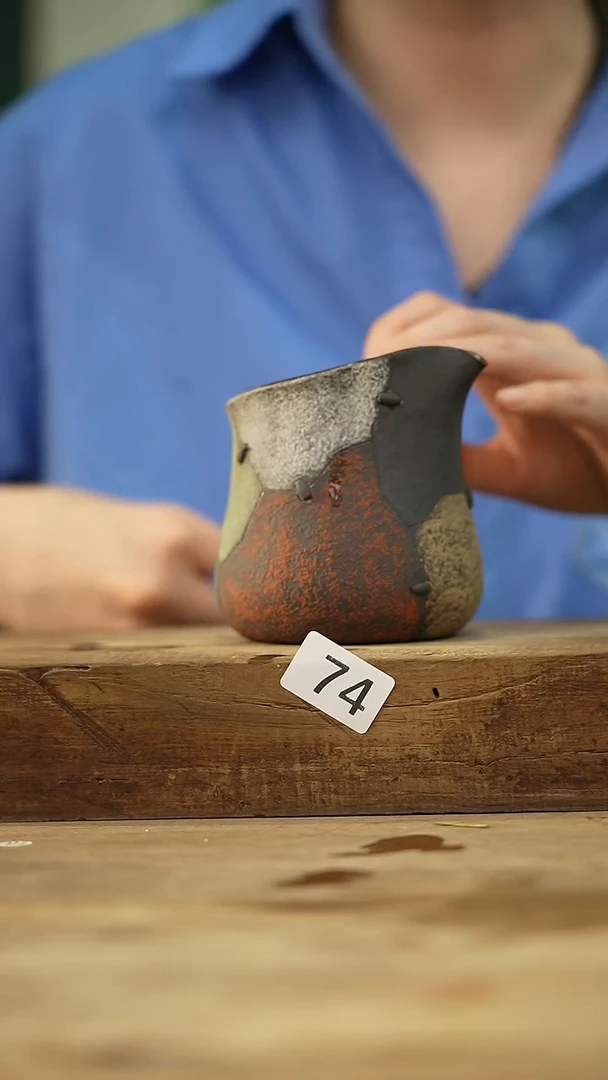 瓷片设计师款 广州美术学院 陈启振 公道杯