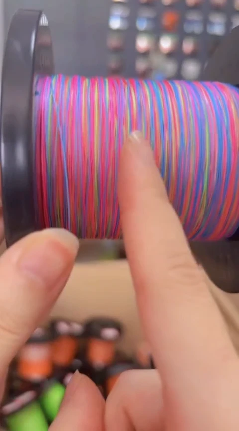 PE8编5号150米五彩强拉力