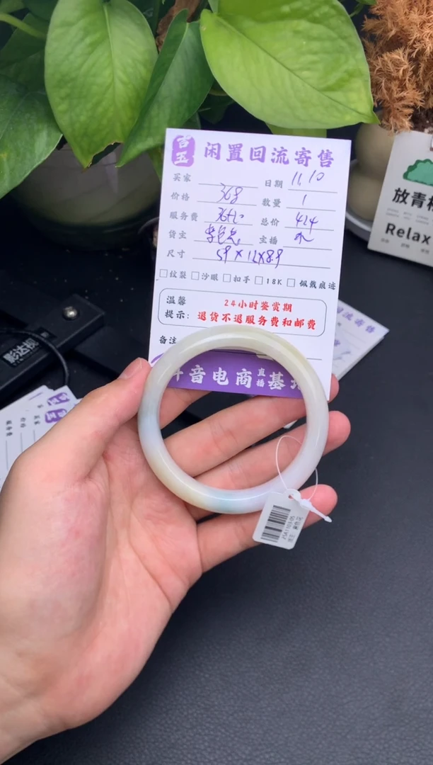 未镶嵌手镯翡翠手镯