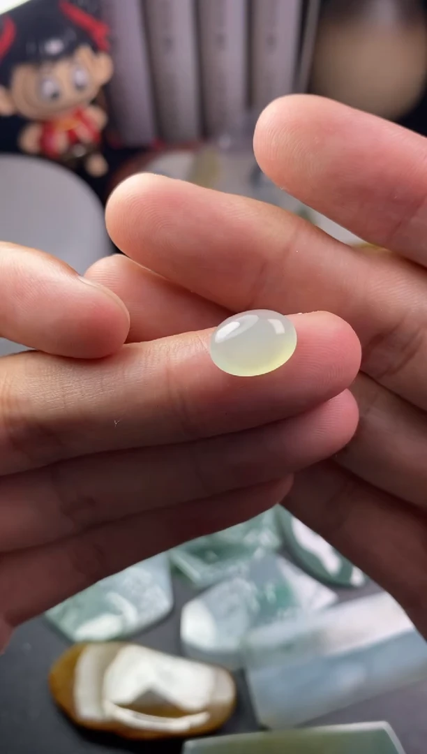 定制翡翠未镶嵌枕**?翡翠片料定制未镶嵌7.16-52