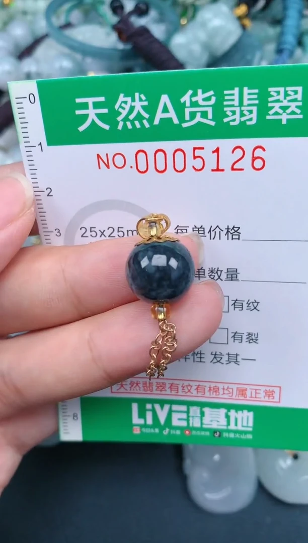 翡翠未镶嵌颈饰.0005126