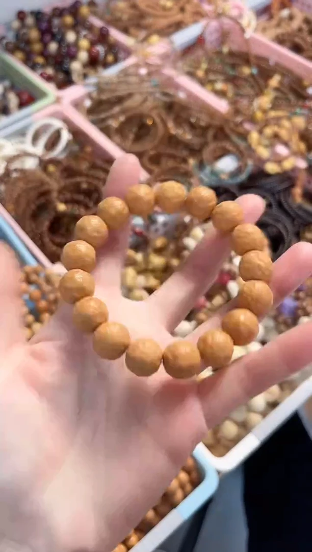 手串菩提根/象牙果猴头砂糖橘手串13mm 全品