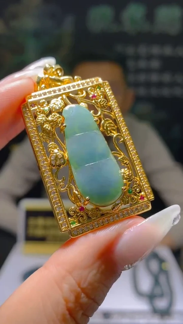 【闪购商品】定制翡翠未镶嵌XL闪购毛货链接ZJX0999999