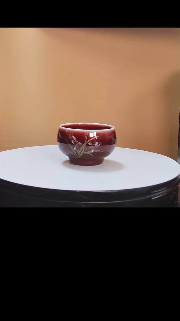【闪购商品】主人杯铃兰花罗汉主人杯礼盒装