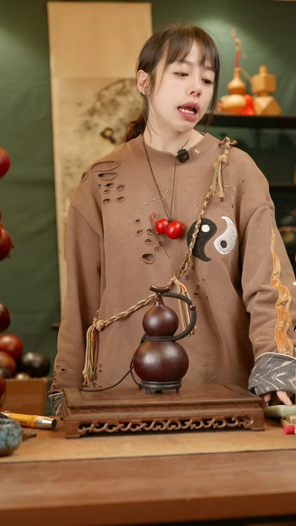 57号精品天然大漆酒葫芦一物一拍~