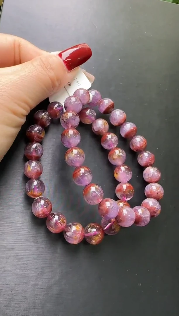 【闪购商品】水晶手串未镶嵌极光手串10m+多样性发一X37855