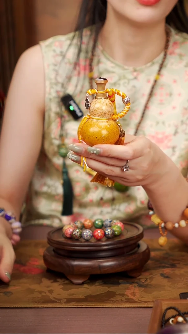 100易林高端工艺大漆酒葫芦--178