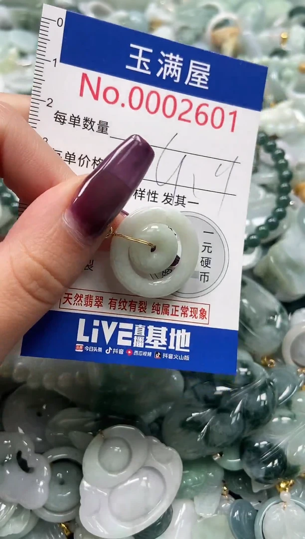 颈饰未镶嵌翡翠1601