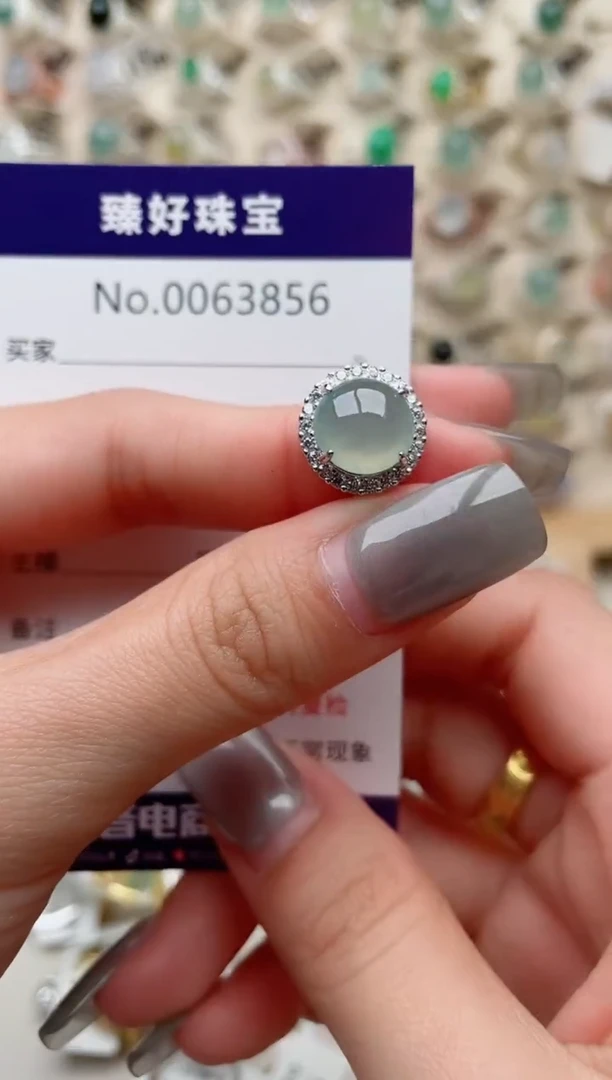 【闪购商品】翡翠戒指银S925镶嵌.........