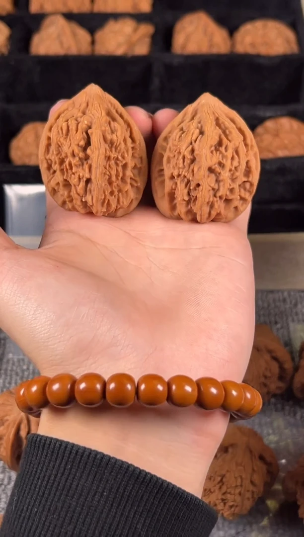 吊坠文玩核桃老款鸡心33号