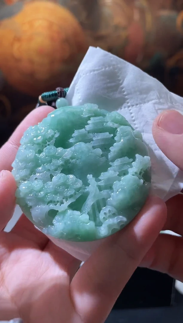 颈饰未镶嵌翡翠多样性发其一