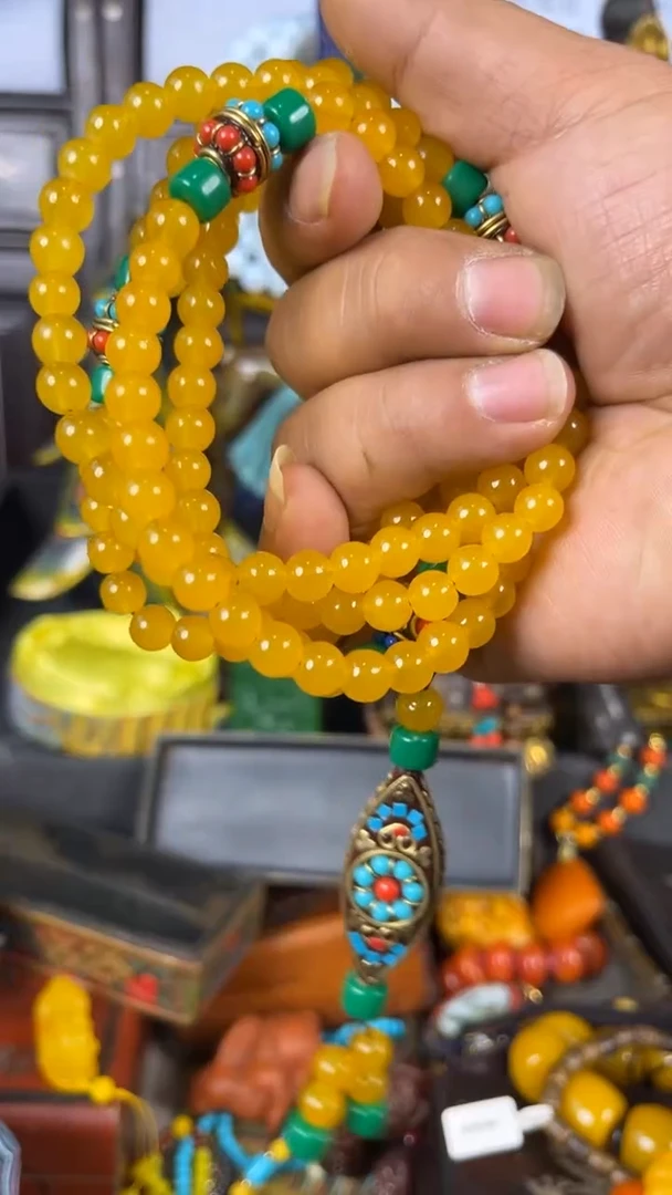 【闪购商品】和田玉挂件未镶嵌黄玉项链