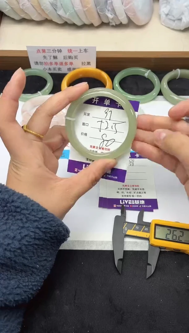 未镶嵌手镯石英质玉97