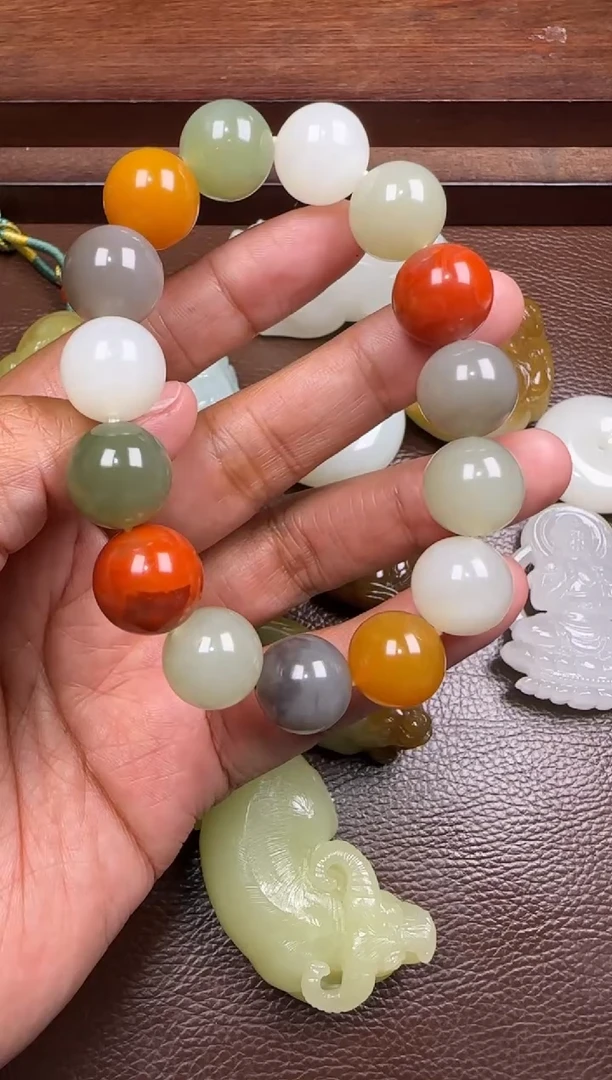 未镶嵌和田玉挂件和田玉手串