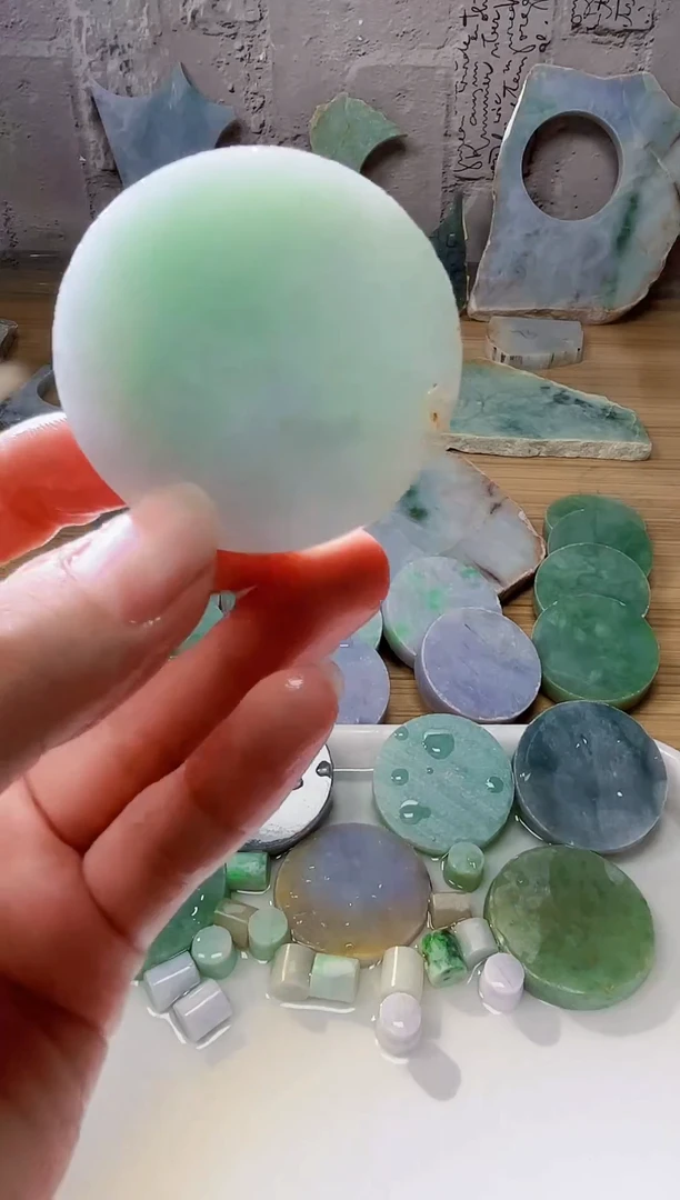 配石翡翠天然翡翠A货037