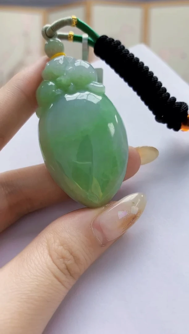 未镶嵌定制翡翠5145jw-毛货挂件98