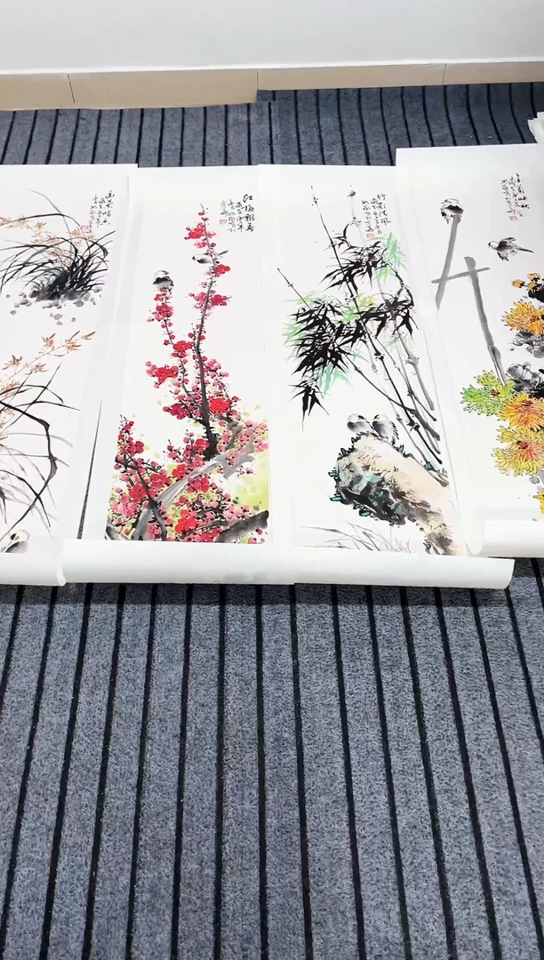 精品国画花鸟作品