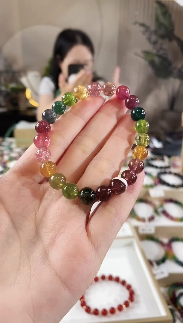 手链未镶嵌碧玺G2253 单圈颜色微差