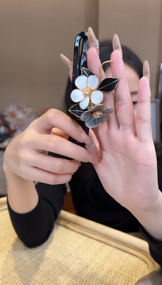 刺绣 非遗绒花（发饰）