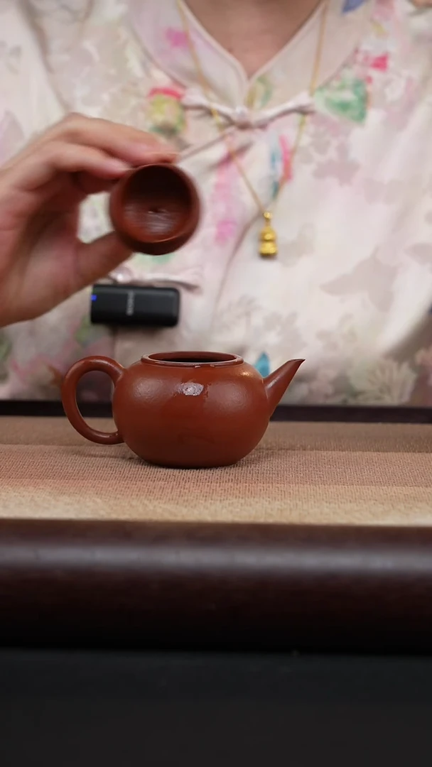 茶壶紫砂朱泥小水平-MH-1995