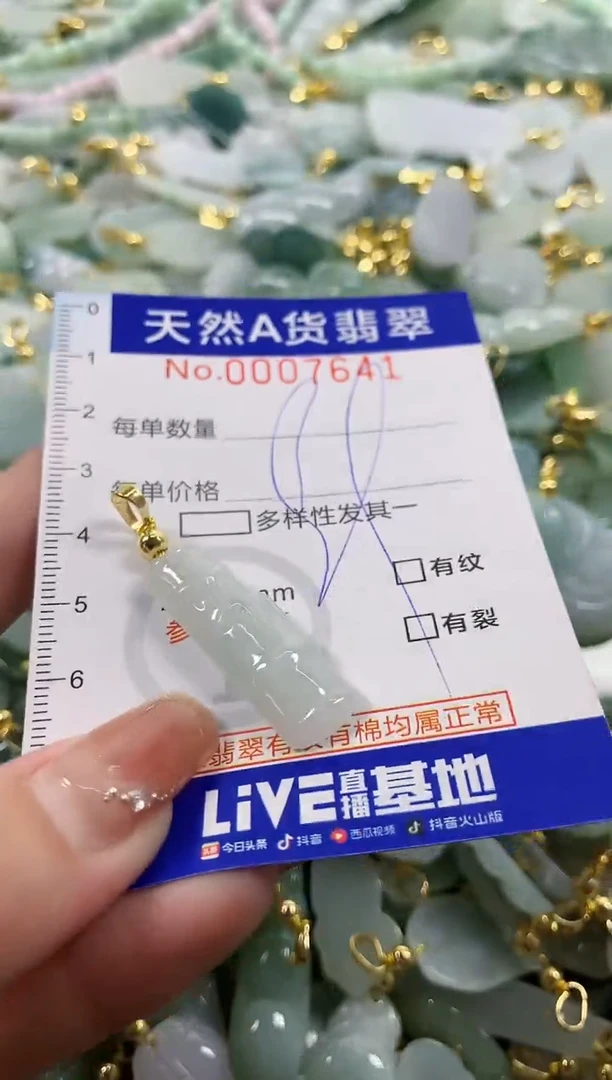 颈饰未镶嵌翡翠天然A货翡翠