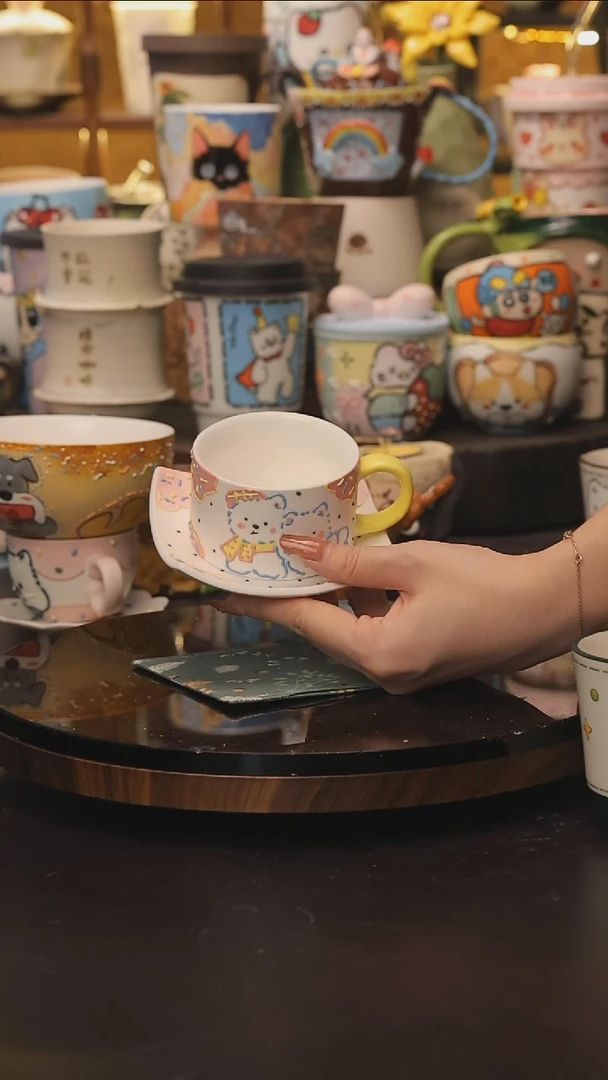 景德镇釉下彩绘设计师款式陶瓷