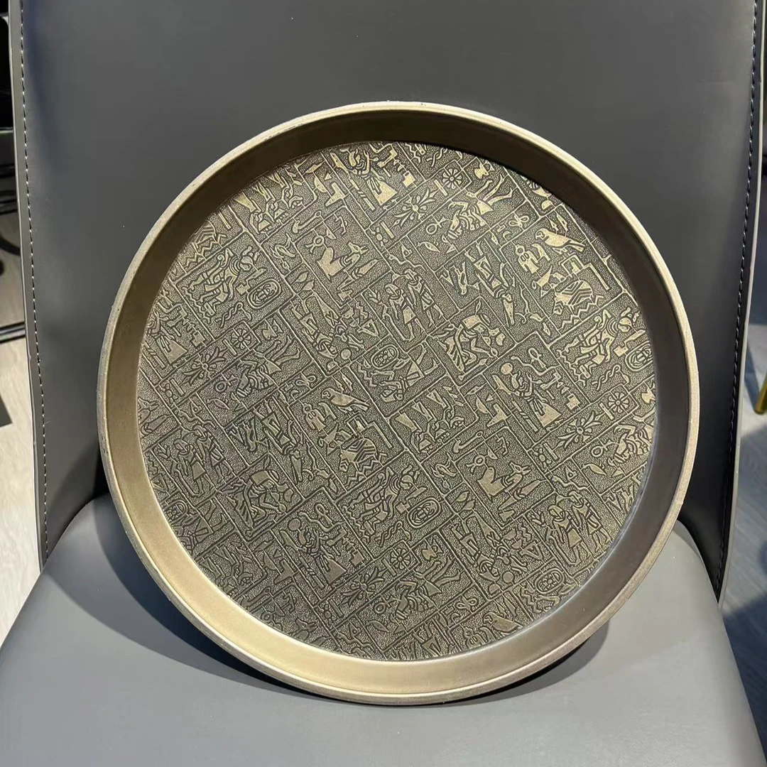 圆形盘茶托托盘10寸