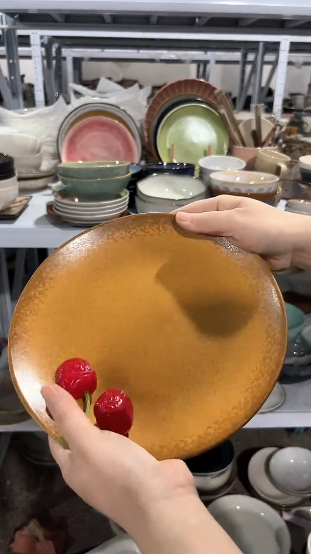 【闪购商品】瓷片外贸尾货瑕疵满20包邮X N4D小盘