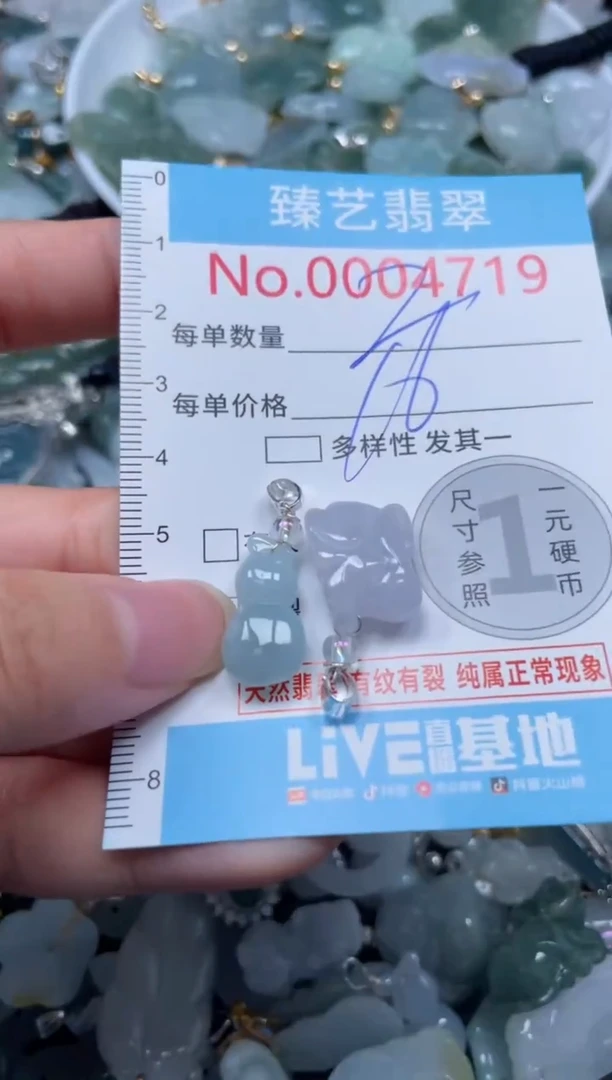 颈饰未镶嵌翡翠4719