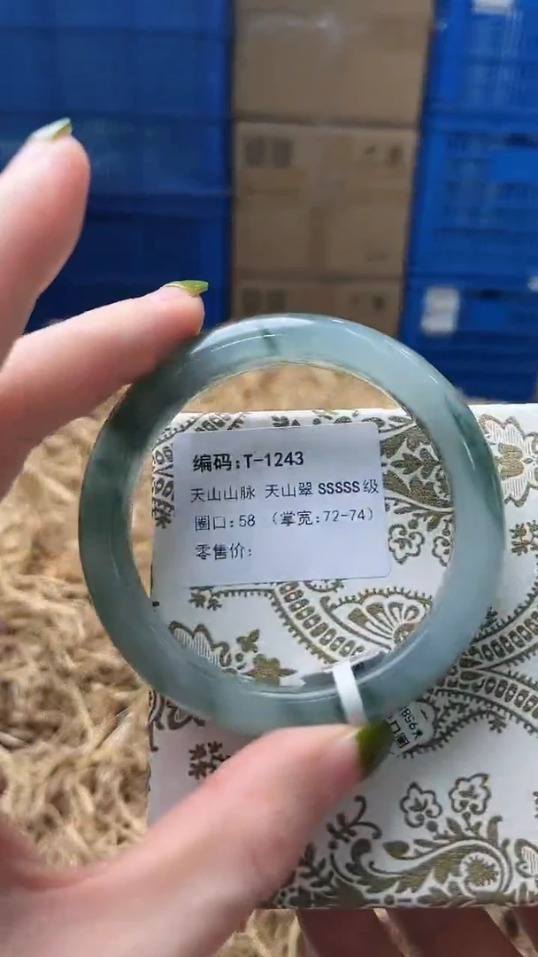 未镶嵌手镯石英质玉T1243