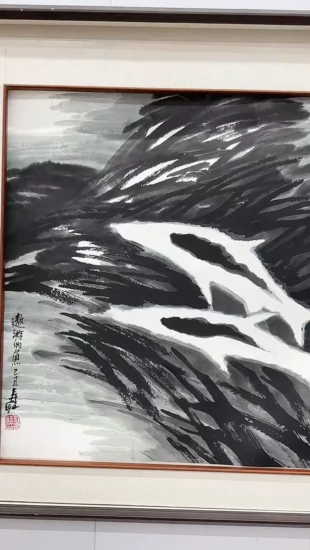 国画庄寿红国画4平尺