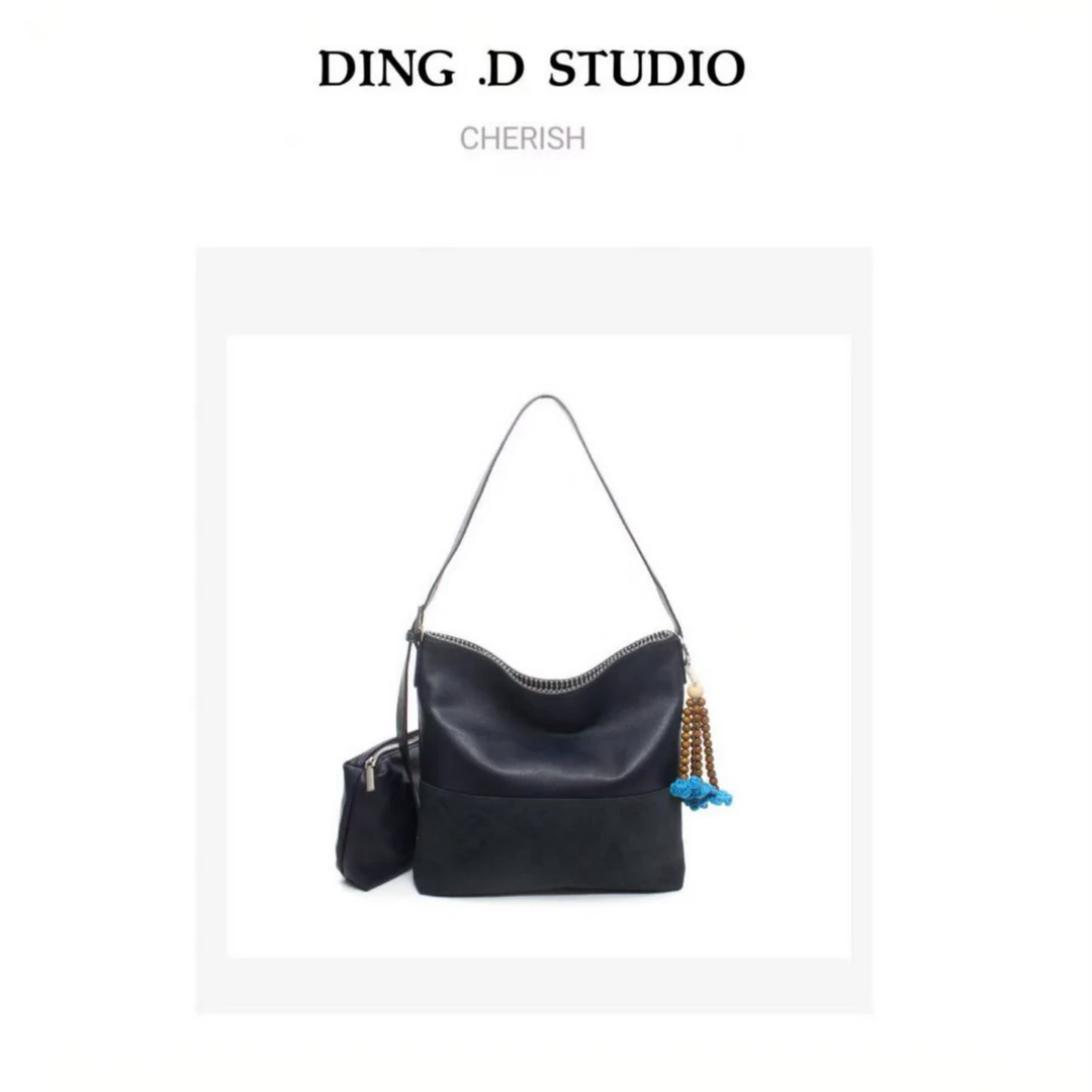【午后蓝】DING.D新品百搭简约单肩休闲时尚气质ins女包24707
