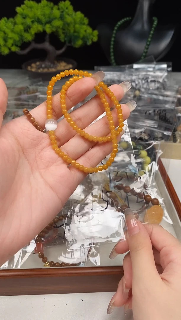 白玉菩提手串1085