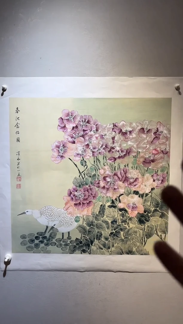 国画国画HN-1102813-张跃华央创美术馆精品定制备案作品